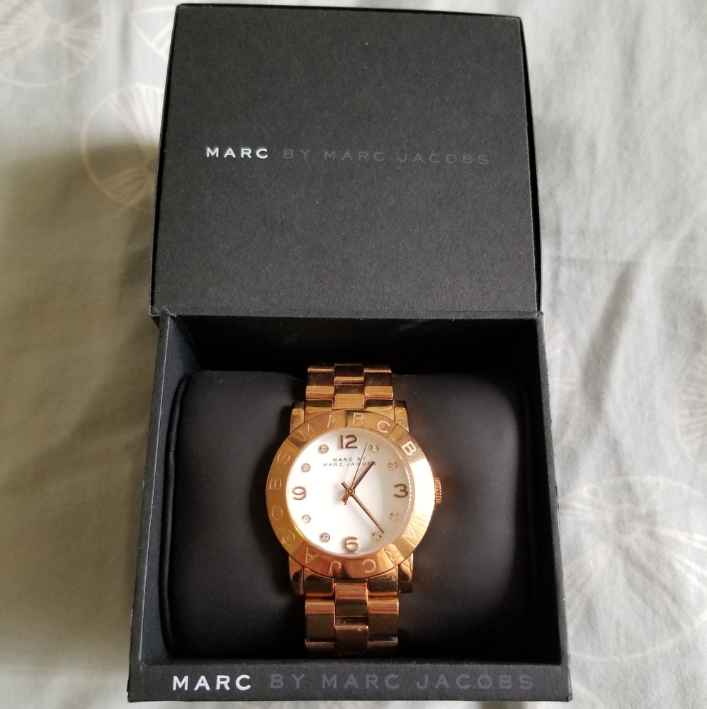 Marc by Marc Jacobs Gold Tone Watch